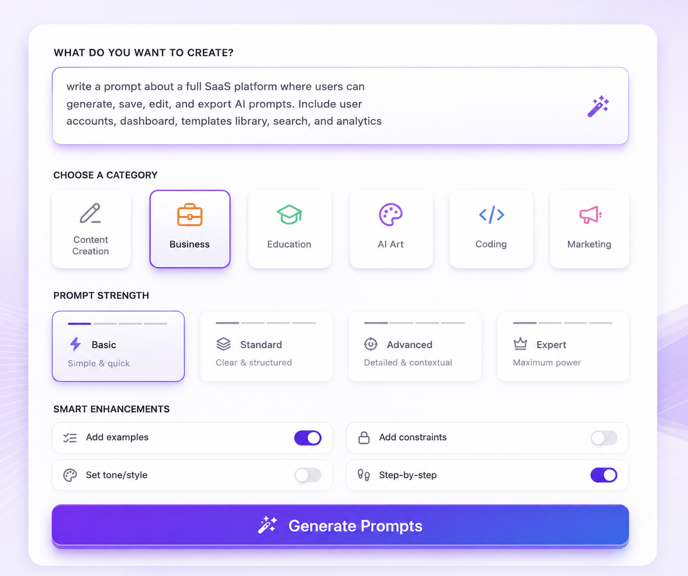 Website generated by the Margick AI website builder