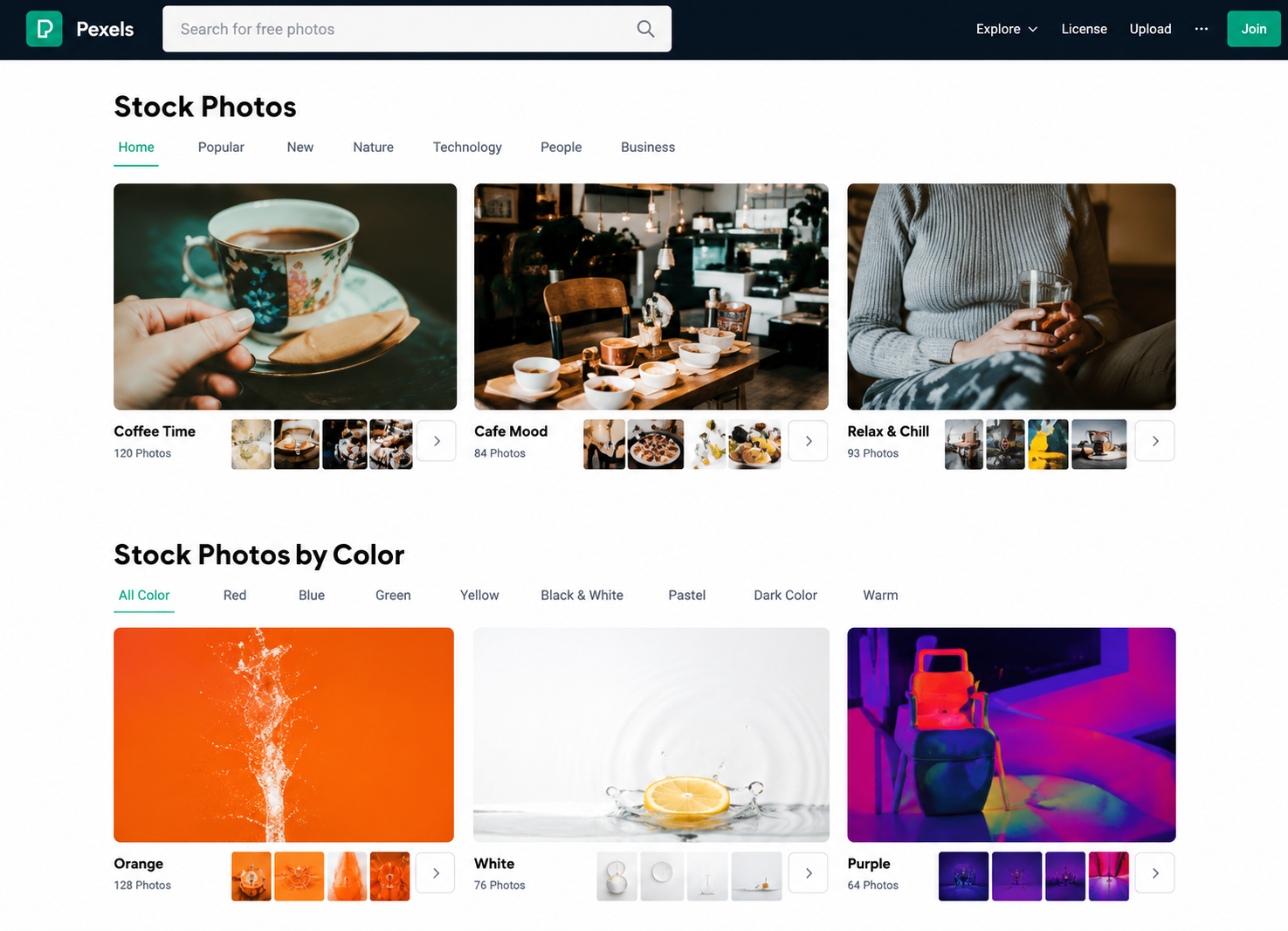 Retail website made on Margick