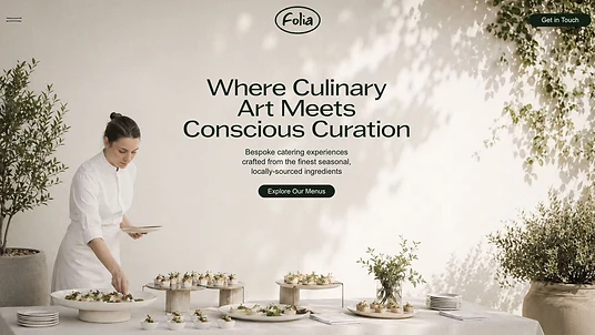 Restaurant website template by Margick